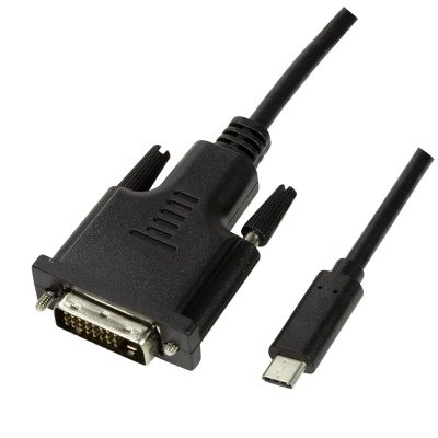 UA0331 Cablu USB 3.1 Type-C (T) la DVI-D DL (T), 1.8m Avicena
