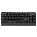 K6700U BK TASTATURA DELUX, cu fir, 104 taste, format standard, USB, negru, K6700U-BK Avicena