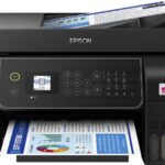 c11cj65412 3746755839 Multifunctional inkjet color CISS Epson EcoTank L5310, A4, 10 ppm, ADF, USB, Retea, Wireless Negru Avicena
